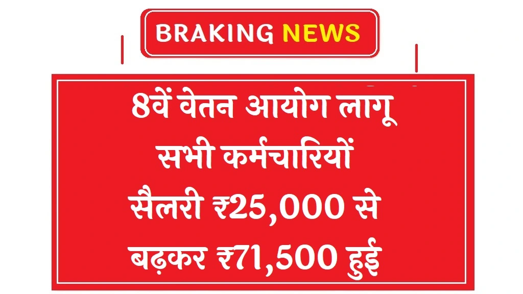 8th Pay Commission Salary Hike 2025